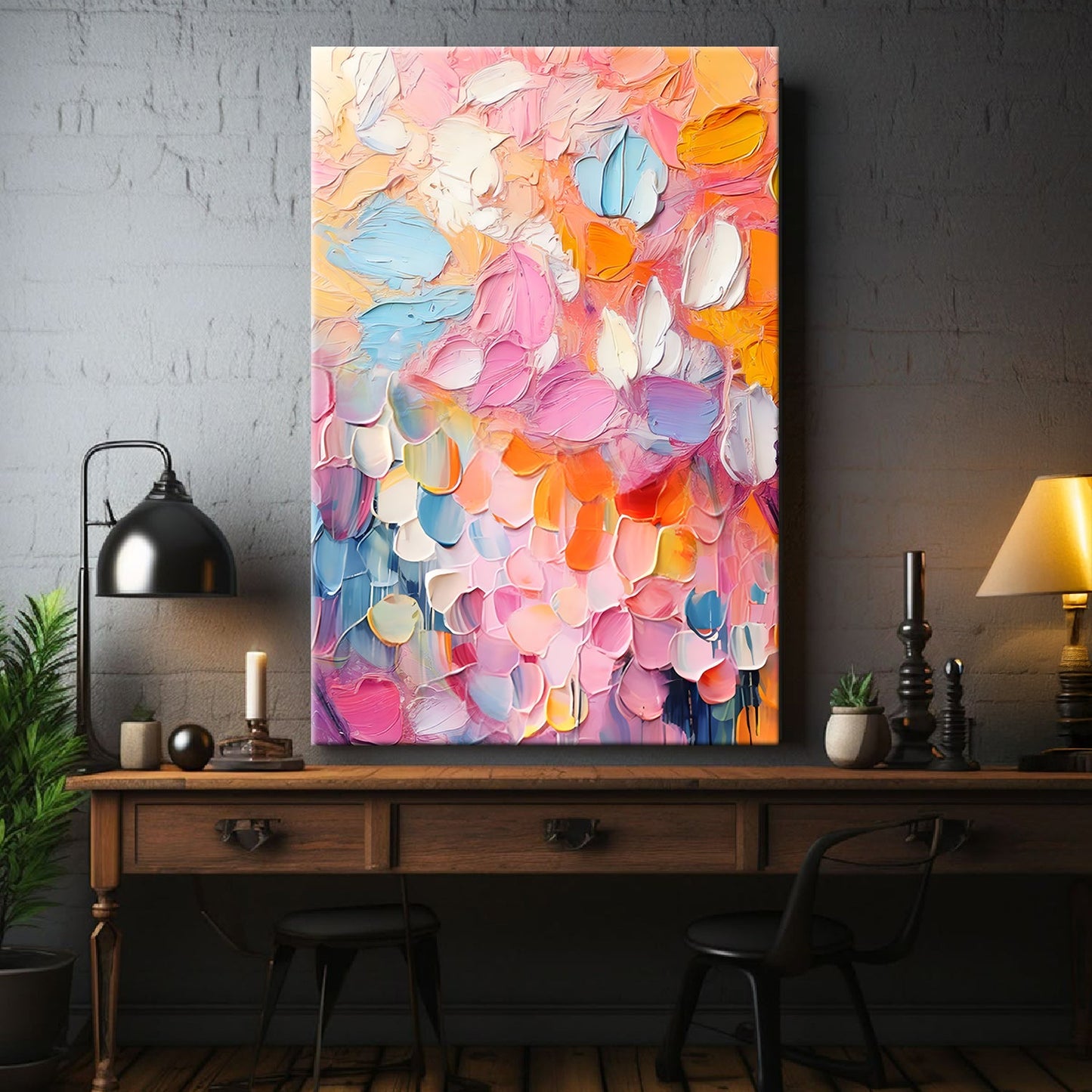 Vibrant Bloom - Canvas Print