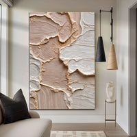 Ivory Layers - Canvas Print