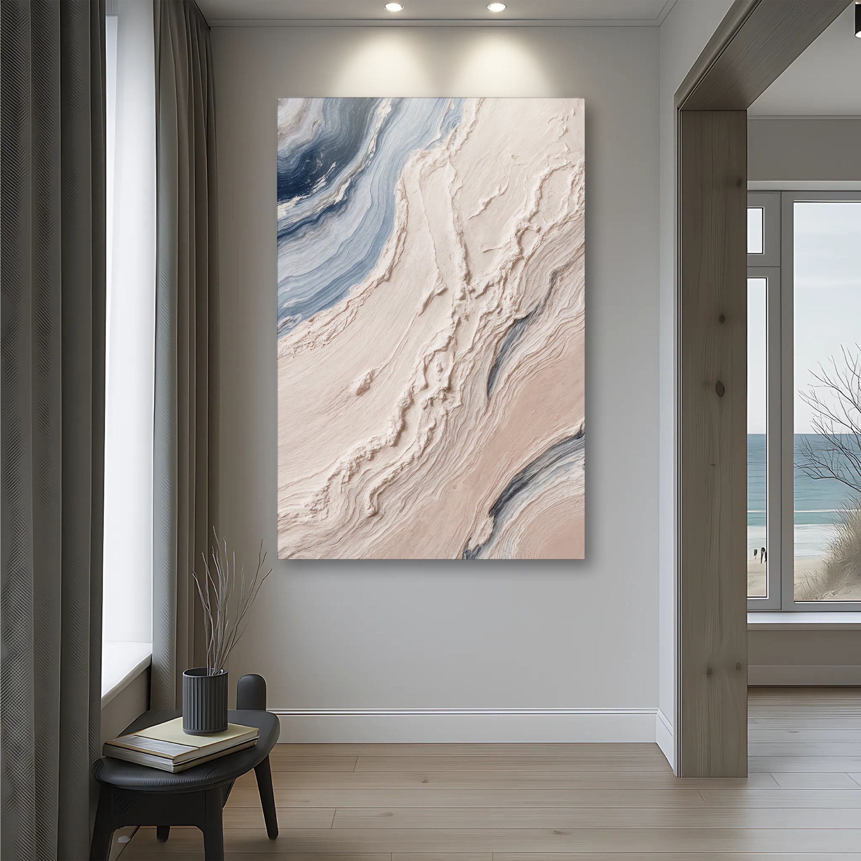 Stone and Flow - Canvas Print