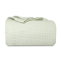 Organic Cotton Waffle Weave Blanket