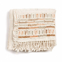 Unah Handwoven Organic Cotton Throw