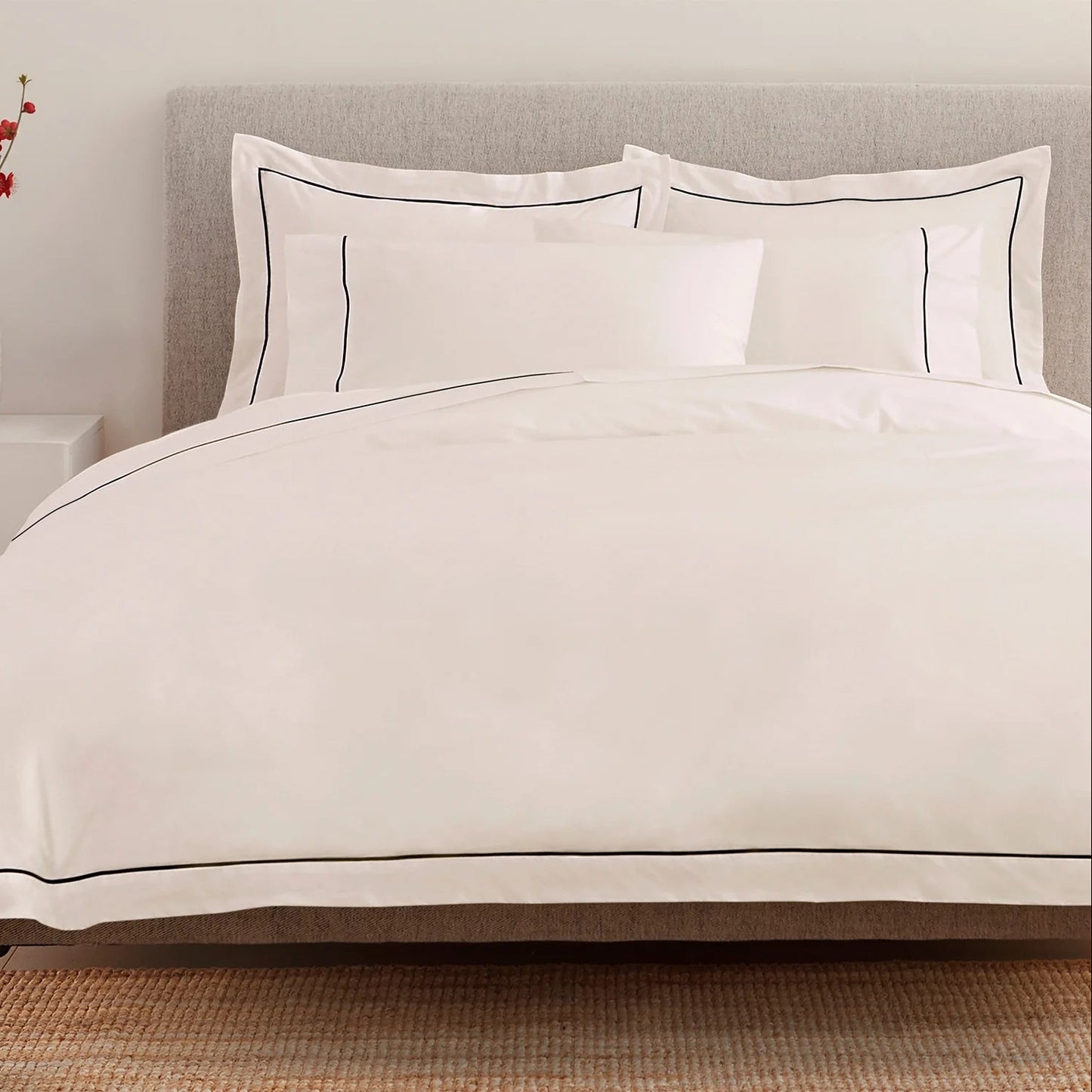 Heirloom Organic Percale Duvet Set