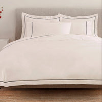 Heirloom Organic Percale Duvet Set