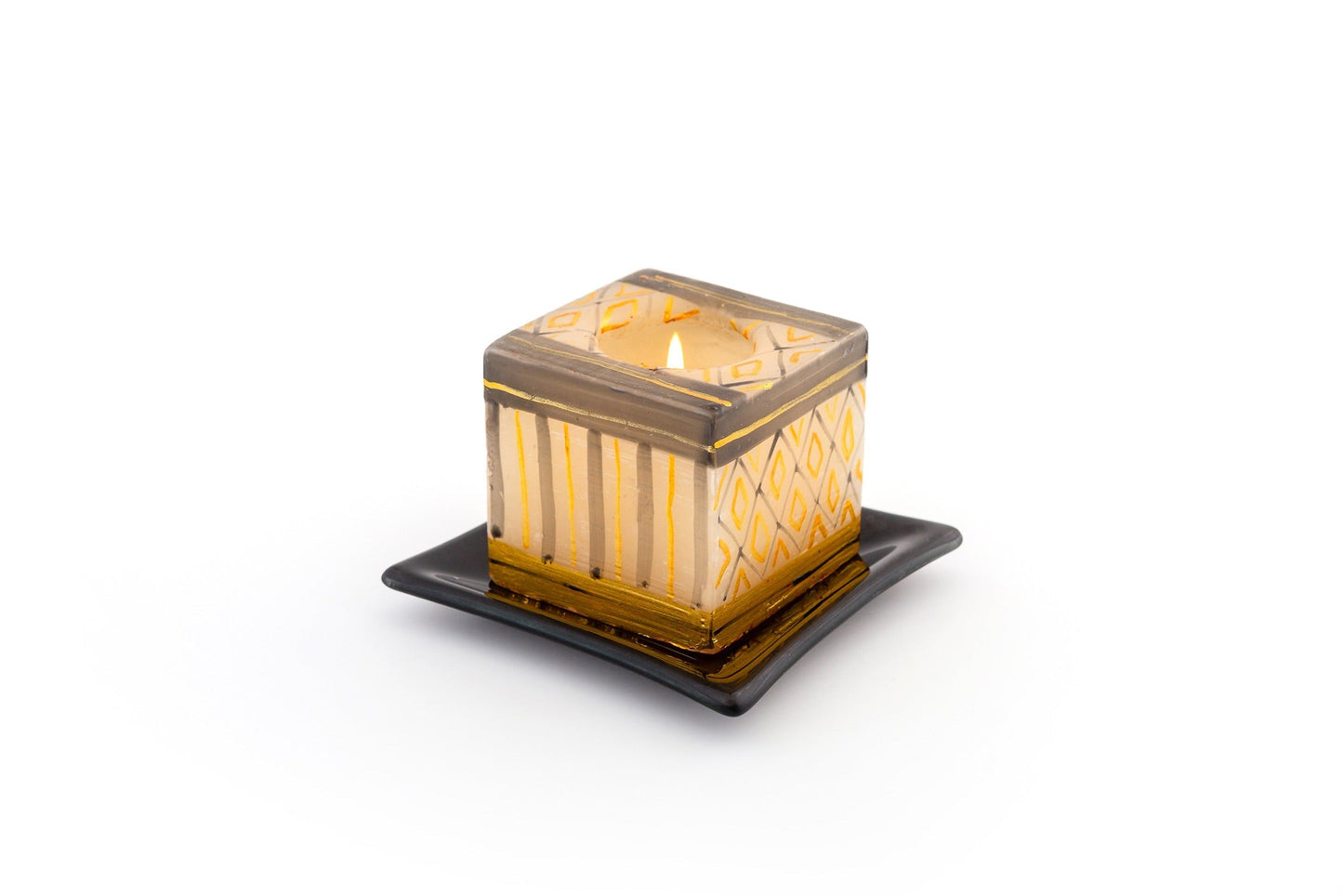 Golden Celebration Candles
