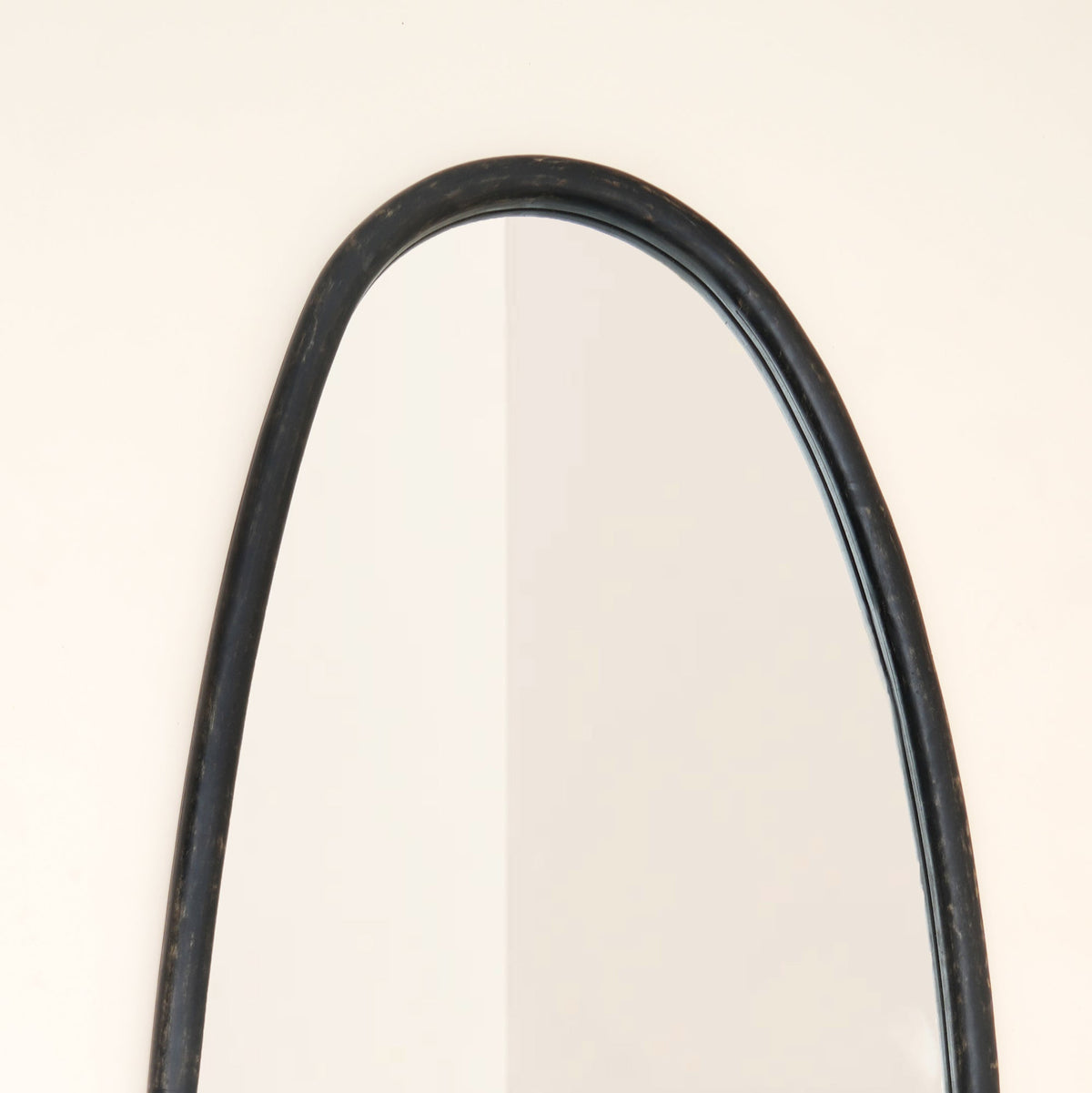 Blackwash Mango Wood Frame Mirror - 28x60"