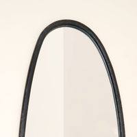 Blackwash Mango Wood Frame Mirror - 28x60"
