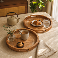 Mango Wood Trays - Set of 2