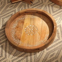 Mango Wood Trays - Set of 2