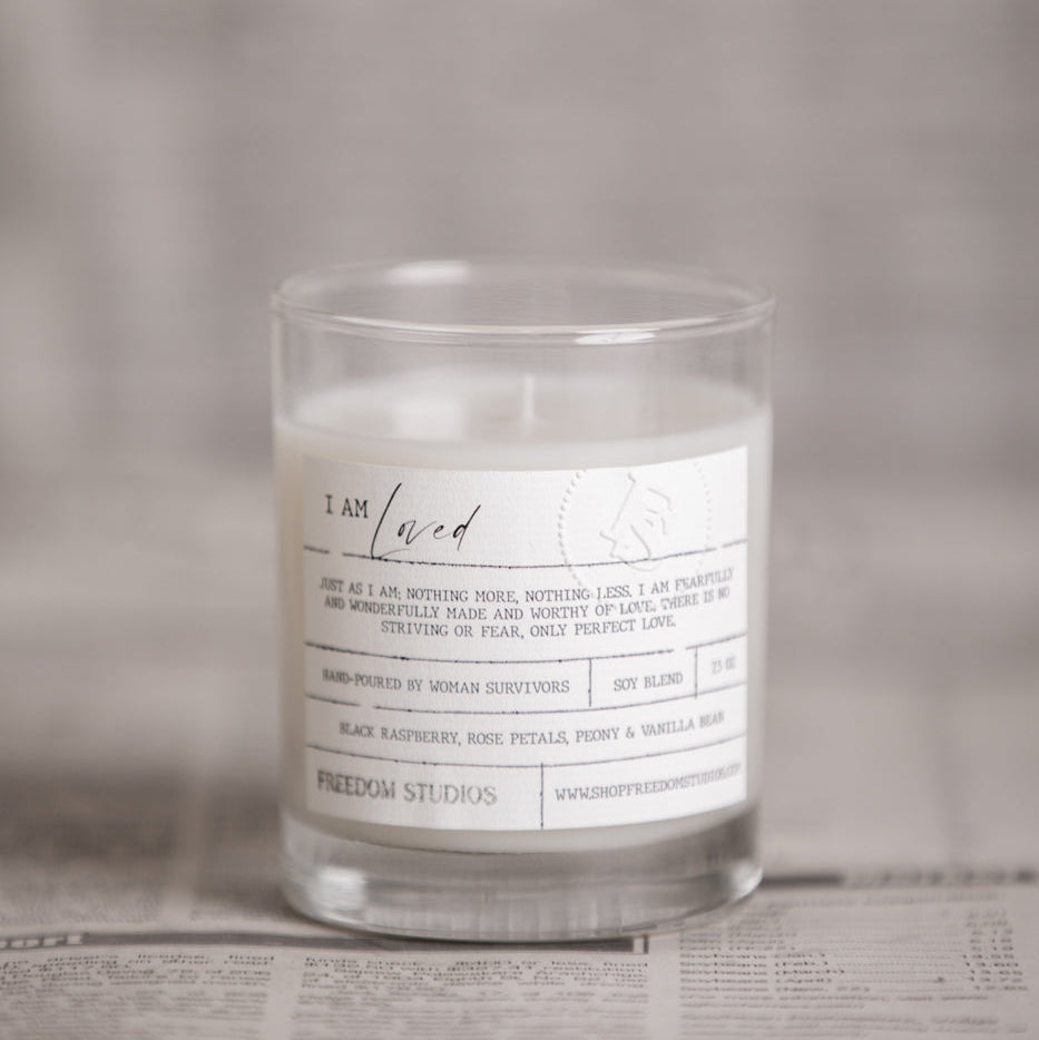 I AM Loved Candle