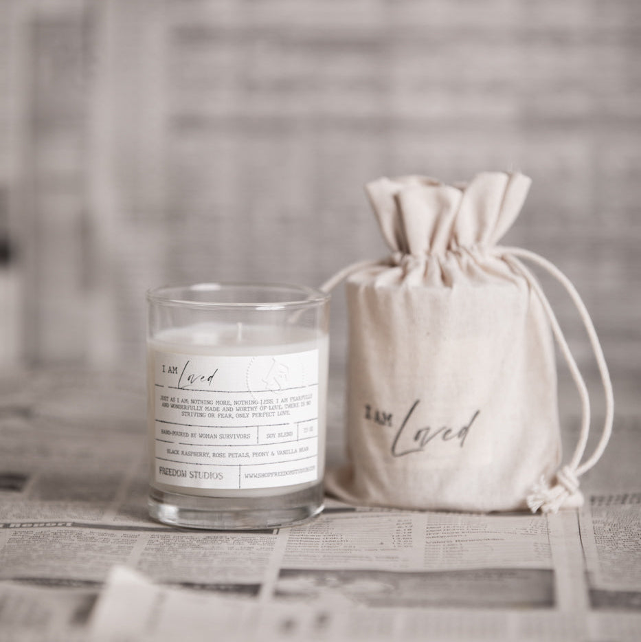 I AM Loved Candle