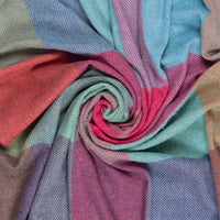 Kaleidoscope Merino Wool Throw