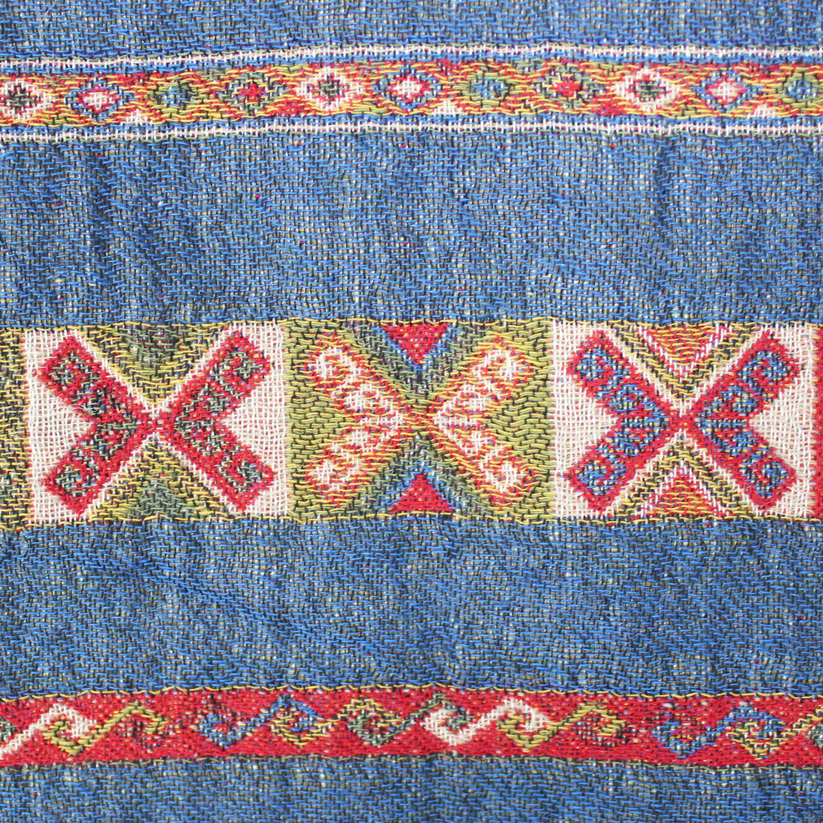 Reversible Cotton Wool Throw