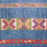 Reversible Cotton Wool Throw