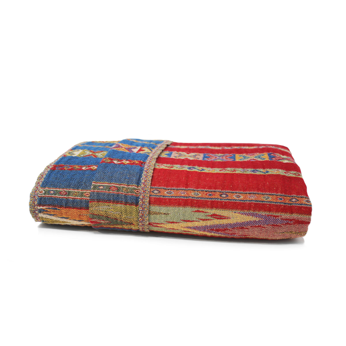 Reversible Cotton Wool Throw
