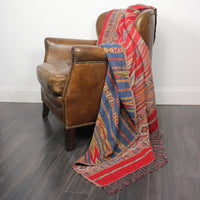 Reversible Cotton Wool Throw