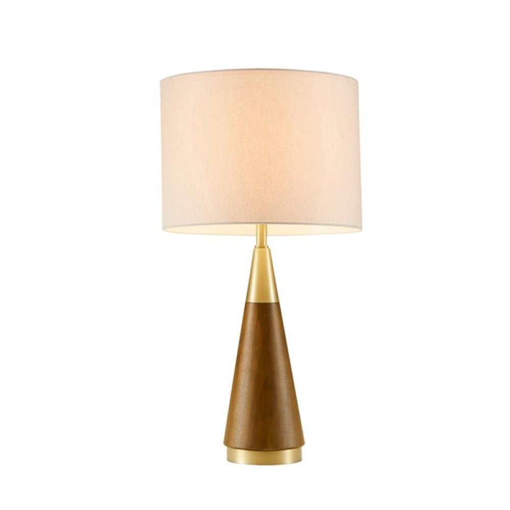 Mid-Century Triangle Table Lamp