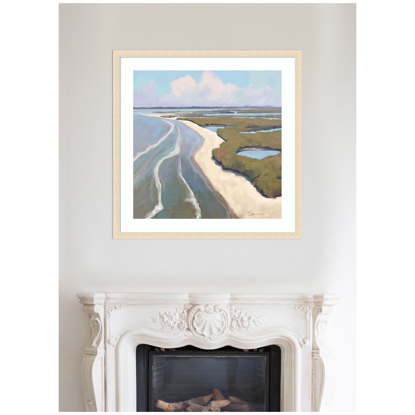 Coastal Visions - Framed Print