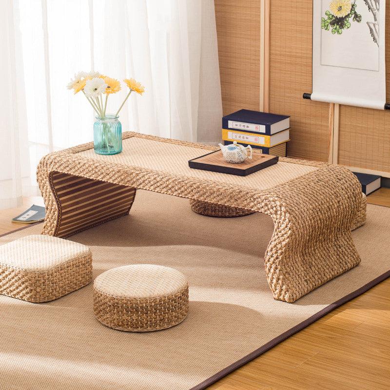 Rattan Ritual Cushion
