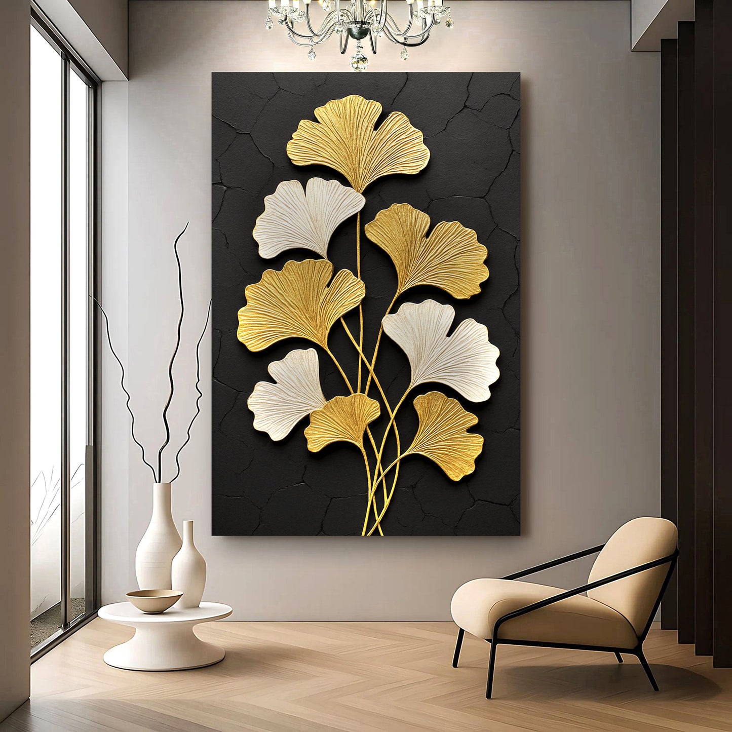 Golden Ginkgo - Canvas Print