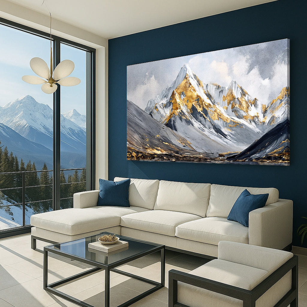 Mountain Minimalist - Canvas Print