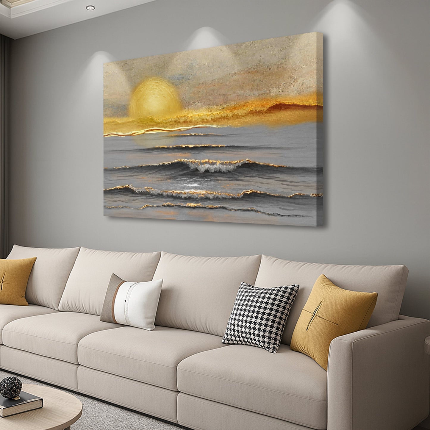 Golden Horizon - Canvas Print