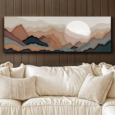 Layered Ridge - Canvas Print