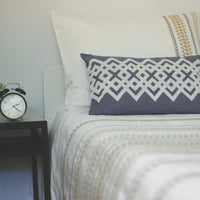 Embroidered Duvet Cover Set