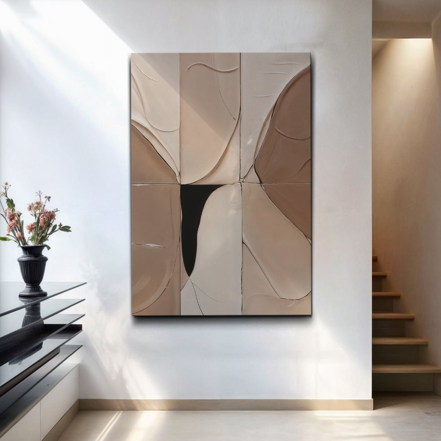 Neutral Depth - Canvas Print
