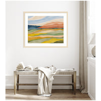 Vibrant Rhythm - Framed Print
