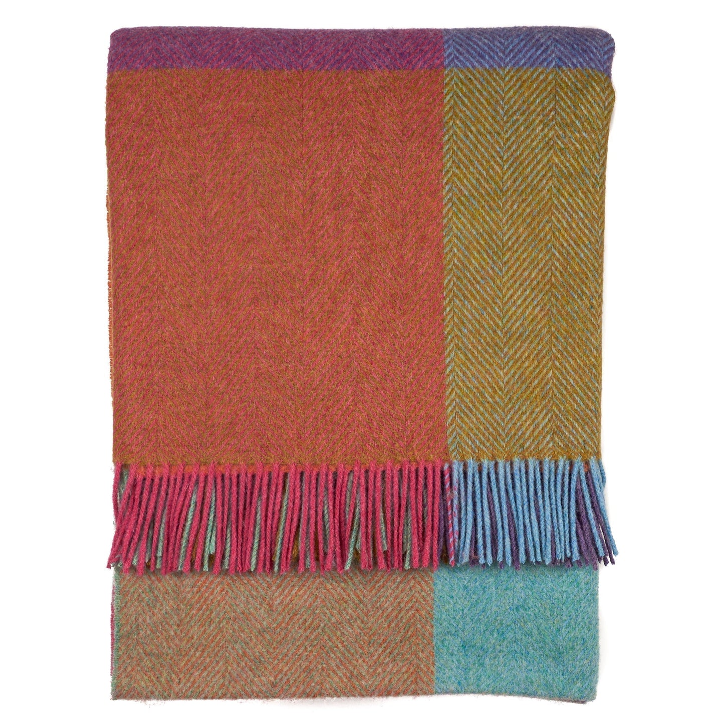 Kaleidoscope Merino Wool Throw