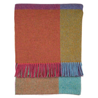 Kaleidoscope Merino Wool Throw