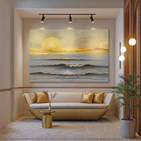 Golden Horizon - Canvas Print