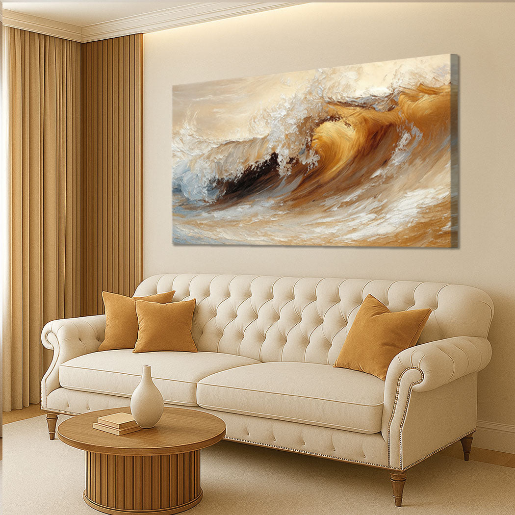 Ocean Wave Seascape - Canvas Print