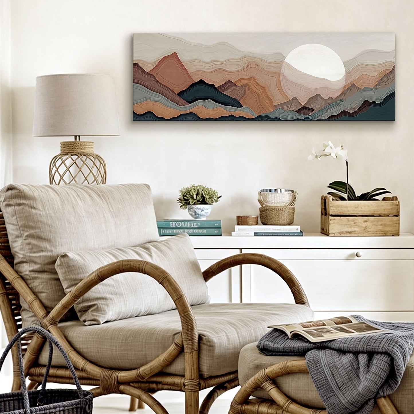 Layered Ridge - Canvas Print