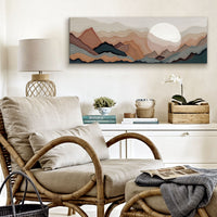 Layered Ridge - Canvas Print