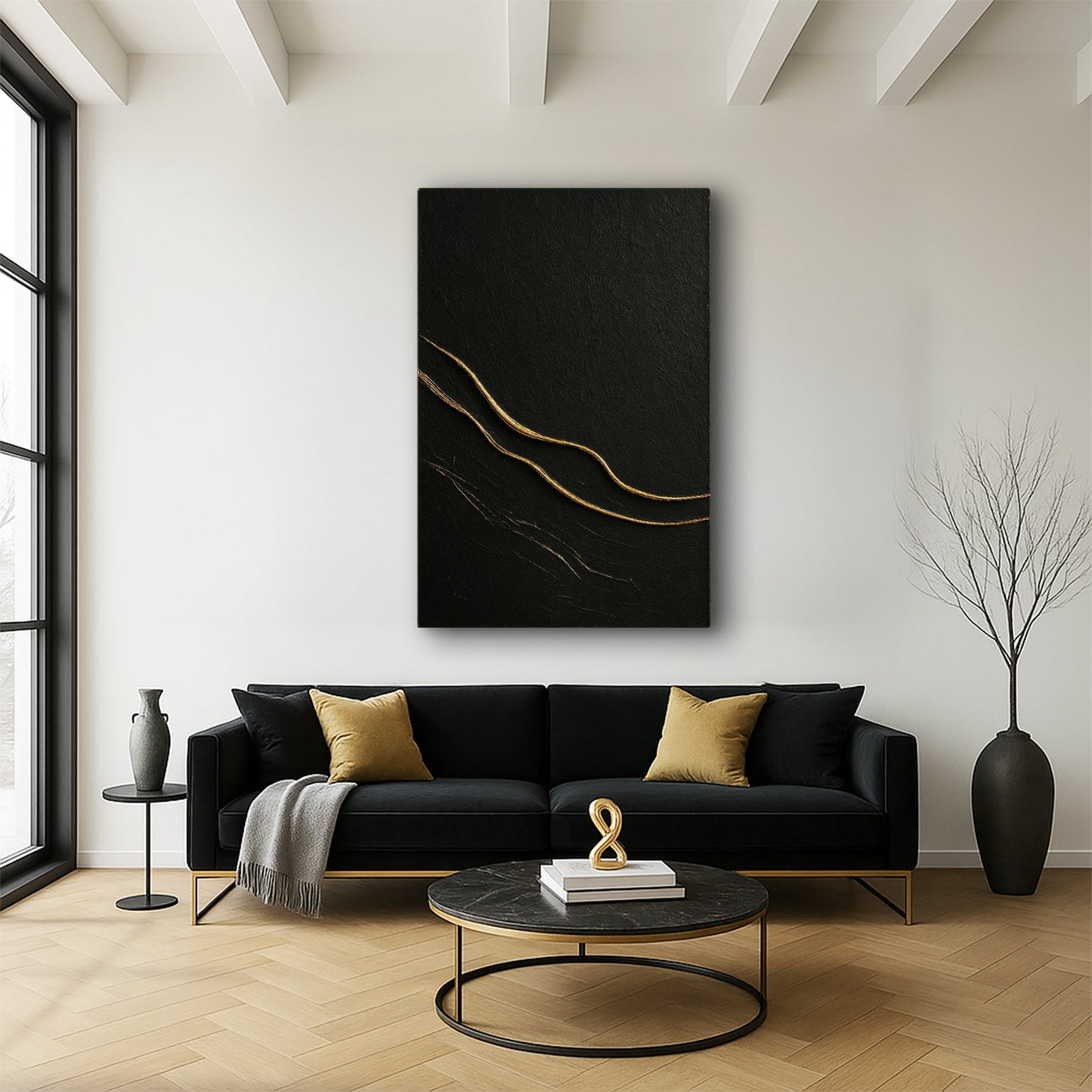 Modern Abstract Minimalist - Canvas Print