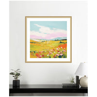 Colorful Meadow - Framed Print