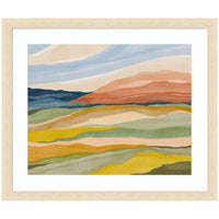 Vibrant Rhythm - Framed Print