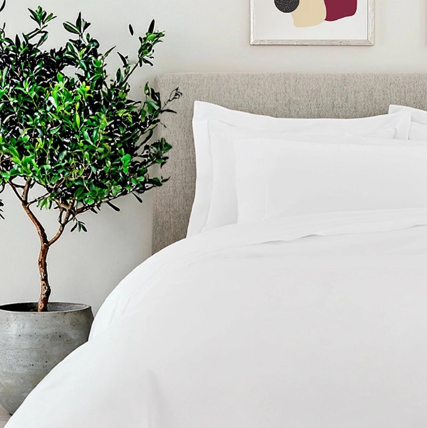Heirloom Organic Percale Duvet Set