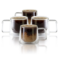 Double Walled Mug with Handle - Set of 4 or 24