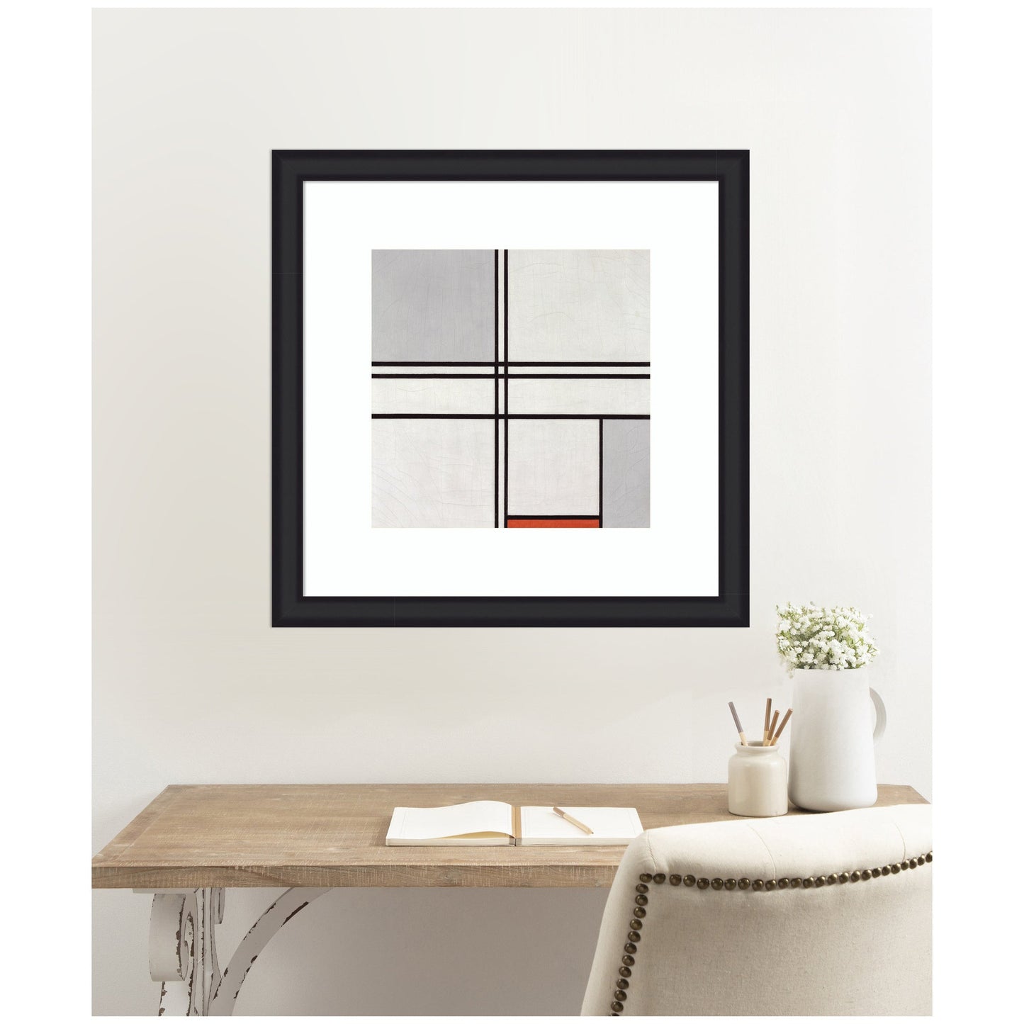 Piet Mondrian - Framed Print
