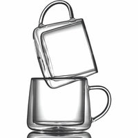 Double Walled Mug with Handle - Set of 4 or 24