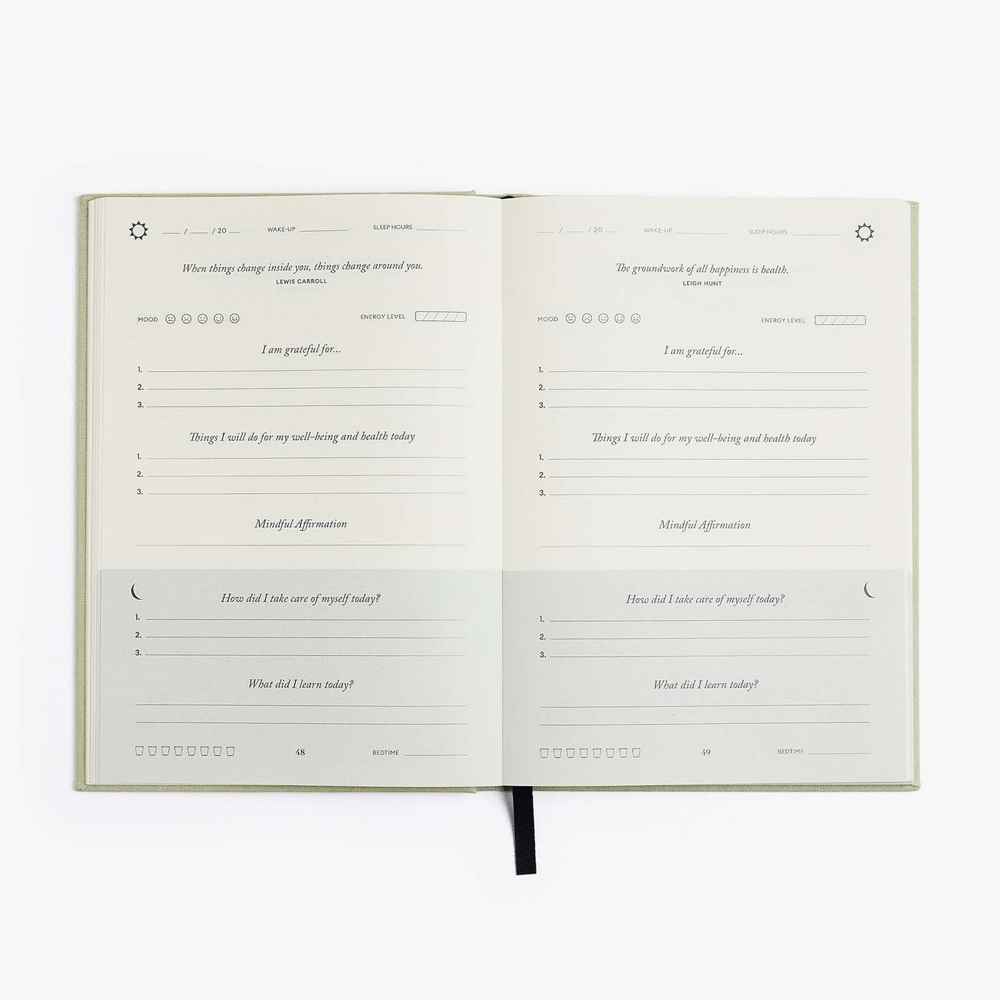 The Five Minute Journal Health & Fitness Edition
