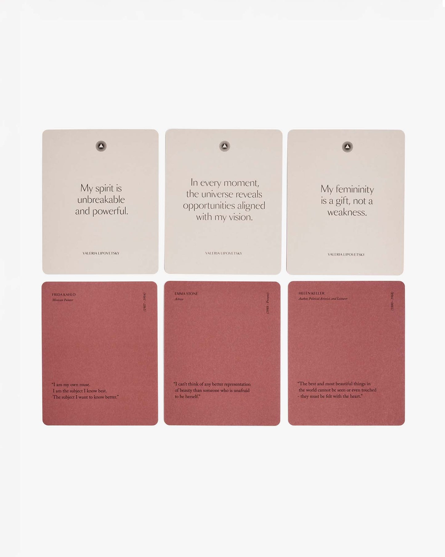 Affirmation Series: Valeria Lipovetsky Edition