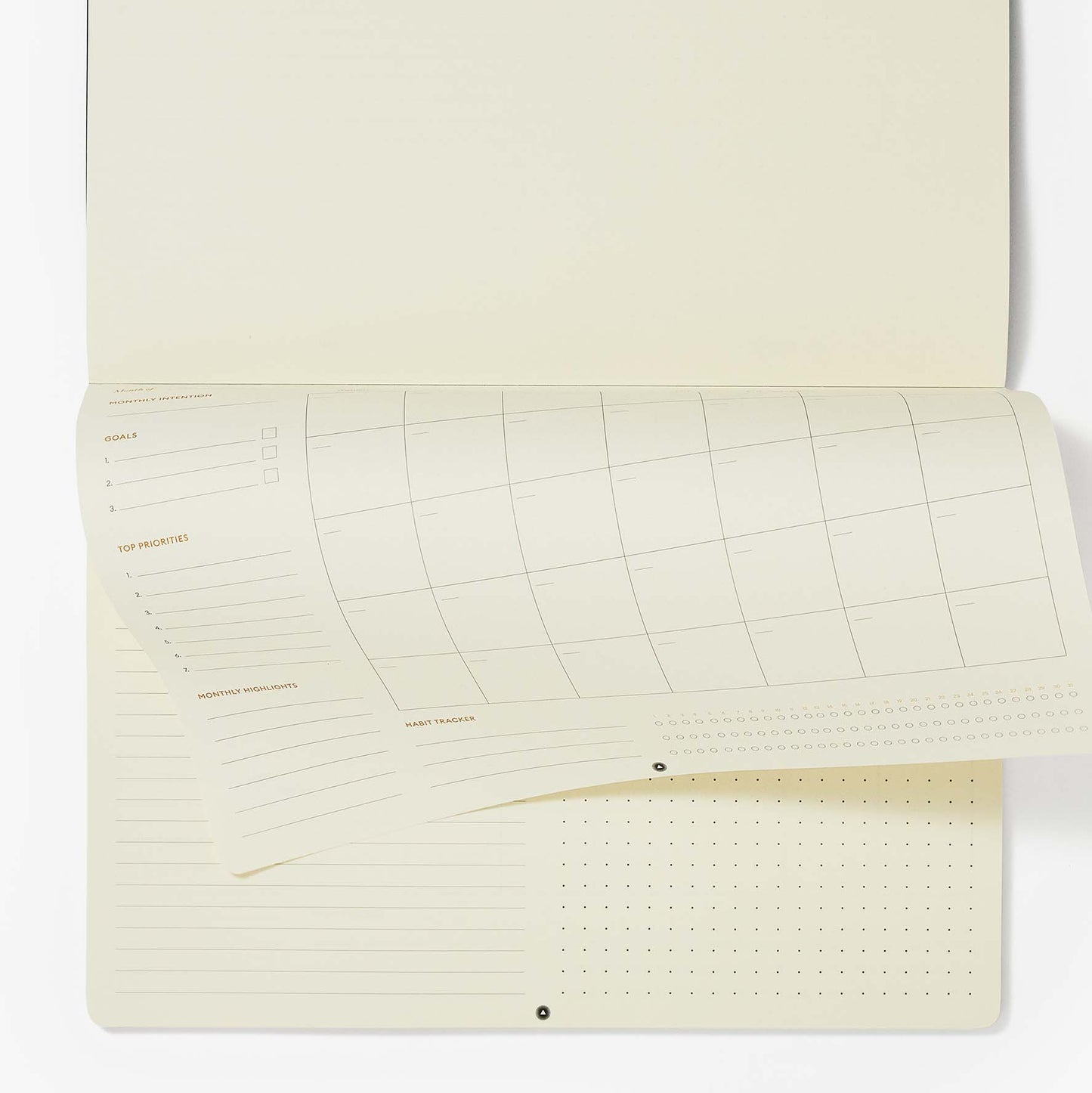 Productivity Monthly Desk Pad