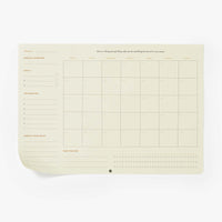 Productivity Monthly Desk Pad