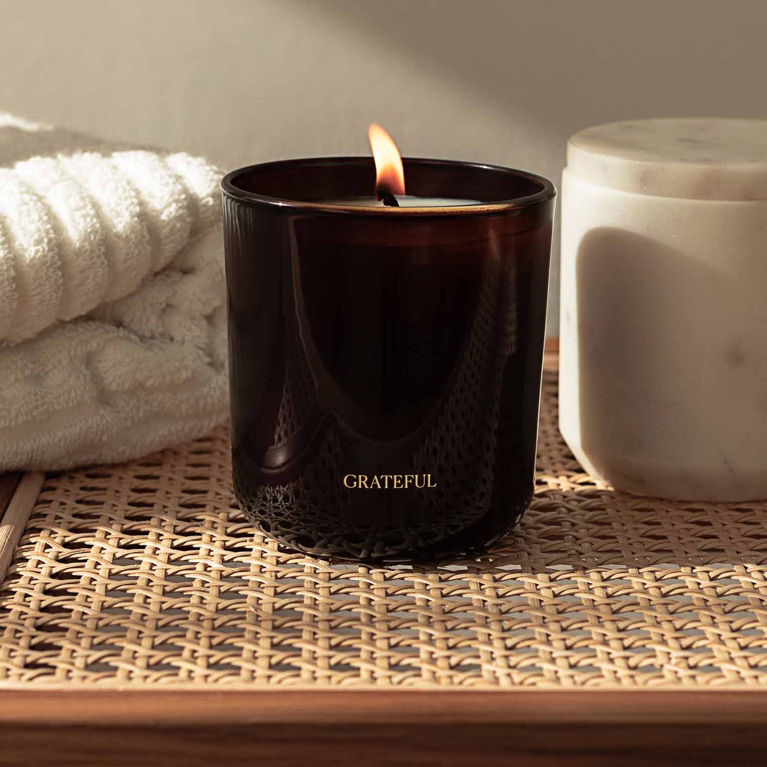 Grateful Pure Essential Oil Candle