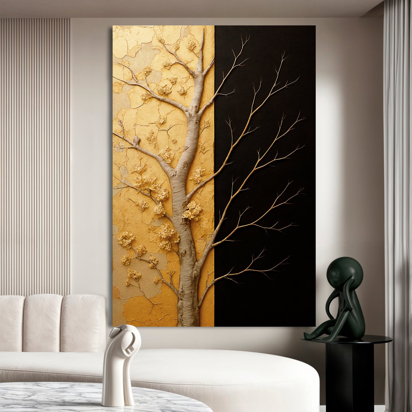 Golden Eclipse - Canvas Print