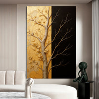 Golden Eclipse - Canvas Print