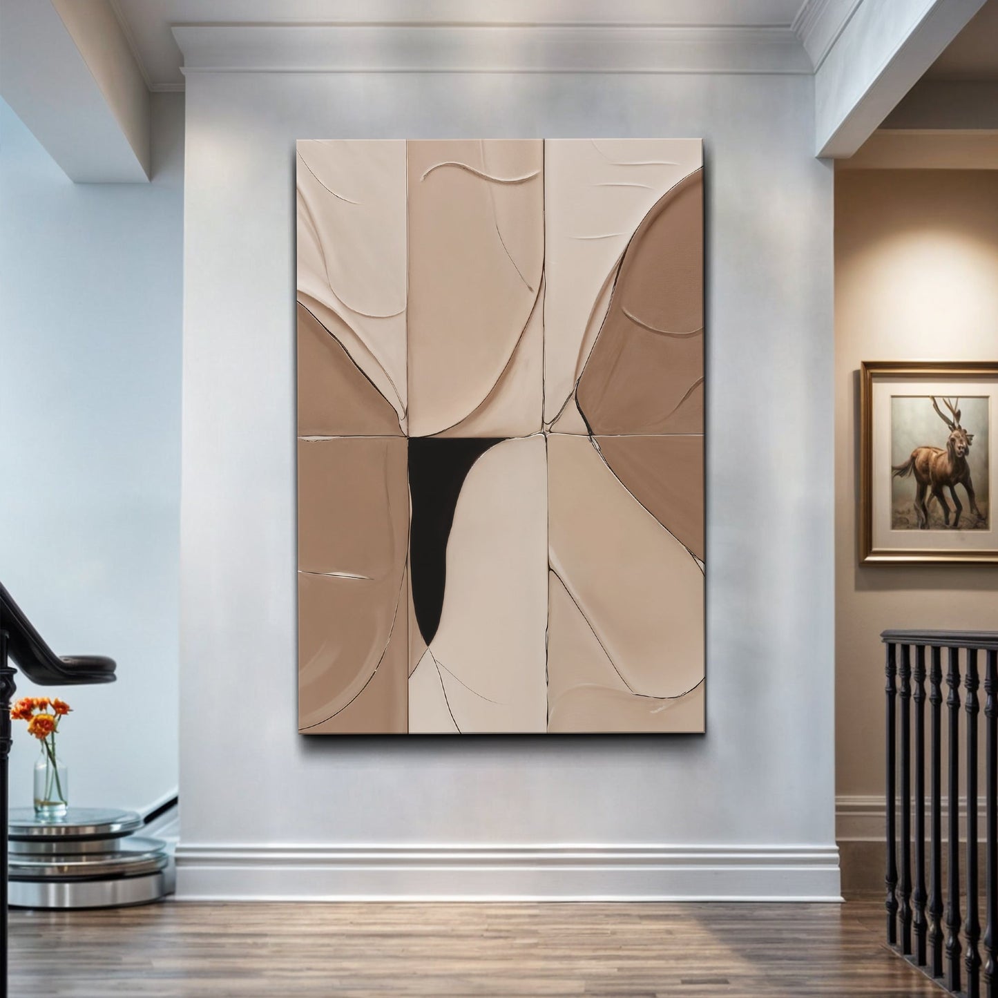 Neutral Depth - Canvas Print